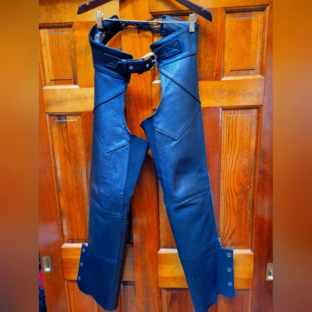 Authentic Harley Davidson Motorcycle Chaps Gem